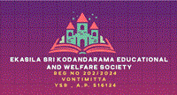 Ekasila Sri Kodanda Rama Educational And Welfare Society